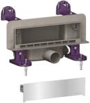 KESSEL Rigola dus Kessel Scada incastrata in perete cu LED RGB, H67 mm, capac inox (48003.44m)