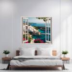 AVEX Folie imprimata color pentru decor perete locuinta, dimensiune 125 x 110cm, model: VIEW TO HAVEN 14
