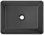 Casa Blanca Lavoar baie pe blat, negru Casa Blanca hea 48x37 cm (thea negru)