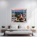 AVEX Folie imprimata color pentru decor perete locuinta, dimensiune 125 x 110cm, model: VIEW TO HAVEN 17