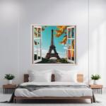 AVEX Folie imprimata color pentru decor perete locuinta, dimensiune 125 x 110cm, model: VIEW TO HAVEN 25