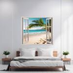 AVEX Folie imprimata color pentru decor perete locuinta, dimensiune 125 x 110cm, model: VIEW TO HAVEN 40