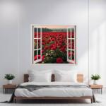 AVEX Folie imprimata color pentru decor perete locuinta, dimensiune 125 x 110cm, model: VIEW TO HAVEN 30