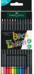 Faber-Castell Creioane colorate 12 culori Black Ed Faber-Castell (FC116412)