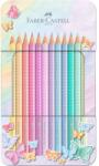 Faber-Castell Creioane colorate pastel sparkle 12buc Faber-Castell (FC201910)