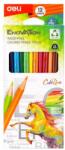 Deli Creioane colorate plastic 12 culori Deli (DLEC113-12)