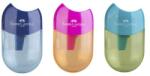 Faber-Castell Ascutitoare creion simpla Faber-Castell Apple Trend plastic cu container (FC183515)
