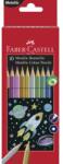 Faber-Castell Creioane colorate metalizate 10 culori Faber-Castell (FC201583)