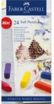 Faber-Castell Creioane pastel soft mini 24 culori Faber-Castell (FC128224)