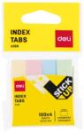 Deli Index adeziv hartie 4 cul 100 f Deli (DLEA10902)