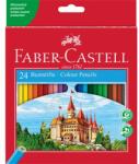 Faber-Castell Creioane colorate 24 culori Faber-Castell (FC120124) - dacris