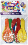 Luna Luna: Tüzijáték mintás színes lufi 8db-os szett (000088904) - jatekshop