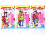 Magic Toys Parti lufi szett pumpával és anyósnyelvvel (MKL590018) - jatekshop