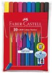 Faber-Castell Grip 10db-os vegyes színű filctoll készlet P3022-0600 FC155310 (FC155310)