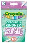 Crayola Crayola: Kedves szavak vékonyhegyű filctoll készlet - 10 db-os