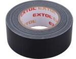 Extol textiles ragasztószalag, 50mm×50m, fekete (8856313)