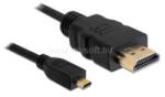 Delock kábel HDMI-A male to HDMI micro-D male, 1m (DL82661) (DL82661)