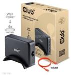 Club 3D HUB Travel Charger 240 Watt GaN technology, Four port USB Type-C, Power Delivery(PD) 3.1 and PPS Support (CAC-1918) (CAC-1918)