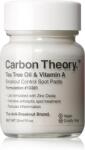 Carbon Theory Tea Tree Oil & Vitamin A helyi ápolás pattanásos bőrre 30 ml