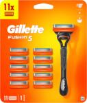 Gillette Fusion5 Férfi Borotva, 1 db Gillette Borotva, 11 db Borotvabe