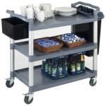 APS Tálca-/Szállító kocsi, Magasság: 960 mm, Hossz: 1080 mm, Szélesség: 500 mm