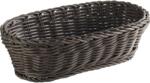 APS Profi Line Baguette-kosár ovális, sötétbarna, magasság: 80 mm, hossz: 280 mm