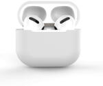 Hurtel AirPods Pro tok, szilikon puha fülhallgató fedél fehér (C tok)