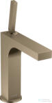 Hansgrohe AXOR CITTERIO mosdó csaptelep 180 mm, nem zárható leeresztővel, szálcsiszolt nikkel 39032820 (39032820)