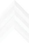 Seramiksan Gresie portelanata tip parchet Nordik White Fishbone 941301, 40x60 cm, alb (8698541051425)