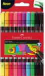 Faber-Castell Carioci Faber-Castell 9 culori neon 2 capete (FC151109)