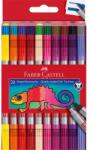 Faber-Castell Carioci Faber-Castell 20 culori 2 capete (FC151119)