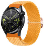 BSTRAP Elastic Nylon szíj Garmin Vivoactive 5, orange