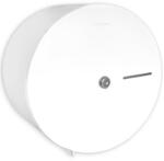 Green Clean Nagytekercses ipari WC-papír tartó 190-230mm átmérőjű mini-midi tekercsekhez, D=275mm, acél, fehér (GCHINB) - greenclean