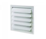 VENTS Grm Ipari Szellőzőrács, Alu Keret, Műanyag Lamellák 400x40 (grm 400 (400×400))