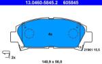 ATE set placute frana, frana disc ATE 13.0460-5845.2 (13.0460-5845.2)