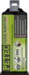 PETEC adeziv, reparatii plastic PETEC 2-COMPONENT PLASTIC ADHESIVE, BLACK 98355 (98355)
