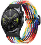 BSTRAP Elastic Nylon curea pentru Garmin Vivoactive 5, rainbow