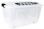 NHG IRIS Home Box 86 literes tárolódoboz zárható tetővel, kerekekkel 22270800 (22270800) - bestbyte