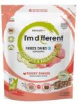  I´M DIFFERENT Turkey DINNER, fagyasztva szárított nyers eledel pulykával, 397 g
