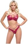 Cottelli Collection Party - fényes hatású melltartó szett (piros) (22142373231) - sexshopcenter