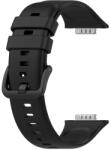BSTRAP Silicone szíj Huawei Watch Fit 2, black