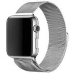 Tech-Protect Apple Watch Elegáns Milánói Fém Szíj - Ezüst, (38/40/41/42mm(Series 10) (OS-0002)