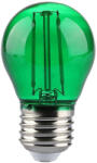 V-TAC LED Крушка 2W Filament E27 G45 Зелена - 217411 (217411)