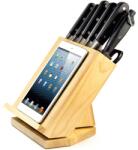 Carl Schmidt Sohn Set cutite Carl Schmidt Sohn Premium, 8 piese, suport lemn rotativ