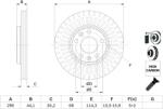 Bosch Disc frana BOSCH 0 986 479 E77 (0 986 479 E77) - automobilus