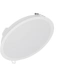 OSRAM Spot LED incastrat Ledvance DN215, 24W, 220-240V, 2400 lm, lumina neutra (4000K), IP44/IK03, 215x42mm, policarbonat, Alb