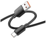 hoco. X96 USB / Type-C töltő- és adatkábel, 100W, 1m, fekete - speedshop