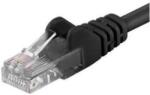 PremiumCord Patchcord UTP PremiumCord RJ45-RJ45 Cat. 6, 0.25m, Negru (UTP-6-0.25-BK)