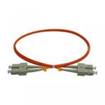 Emtex Patchcord FO SC/PC-SC/PC Emtex, MM OM2 50/125, manta LSZH 3.0mm, duplex 15m (SC-SC-MM2/DX-15)