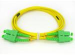 Emtex Patchcord SC/APC-SC/APC Emtex, SM O9/125, manta LSZH 3.0mm, duplex 5m (SC-SC-APC-SM/DX-5)